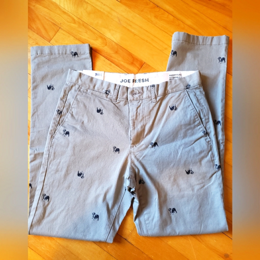 Joe Fresh bulldog casual pants. BNWT